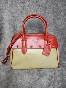 Dooney & Bourke Panama Wilson Satchel Red interior - Picture 1 of 8