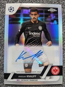 2022-23 TOPPS CHROME UEFA CLUB COMPETITIONS ANSGAR KNAUFF AUTOGRAPH#CA-KN