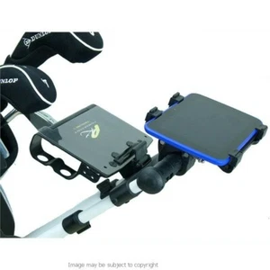 Verstellbare "Quick Fix" Golftrolley Halterung Halter für Tesco Hudl2 Hudl 2 - Bild 1 von 4