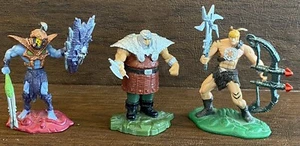 Mattel Masters of the Universe Miniature Action Figure Lot of Three (3) He-Man - Picture 1 of 10