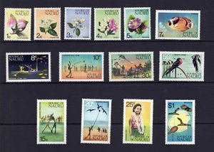 MINT 1973 NAURU DEFINITIVES STAMP SET - Bild 1 von 1