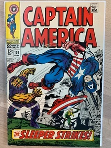 Captain America #102 - FN , Red Skull & Sleeper Appearance - Picture 1 of 8