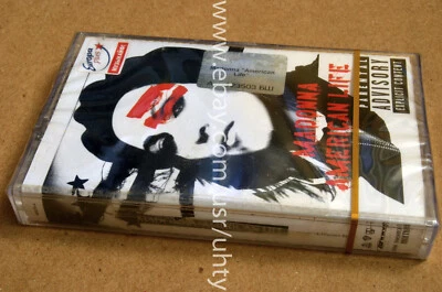 MADONNA AMERICAN LIFE VERY RARE UKR ORIGINAL TAPE CASSETTE ELECTRONICA POP ROCK - Bild 1 von 2