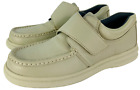 Hush Puppies Men's Shoe Size 9.5 Medium Moyen H18802 Comfort Curve Beige Leather
