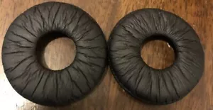 (1) PAAR Ersatz Ohrpolster Tassen für Sony MDR-ZX110 schwarz insgesamt 2 Ohrpolster - Bild 1 von 1