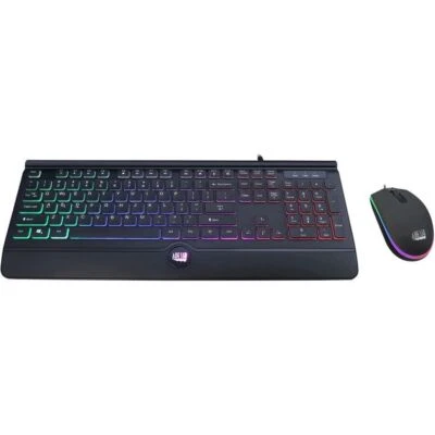 Adesso AKB-137CB 104-Key EasyTouch Gaming Illuminated USB Keyboard Mouse Combo - Image 1 of 4