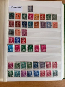 Briefmarken Frankreich - Bild 1 von 9
