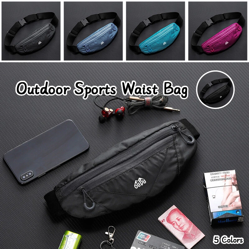 Bolsa de Cintura Deportiva Impermeable Correr Bolsillo Gimnasio Yoga Cintura Cinturón Paquete Exterior Foto 1 de 4