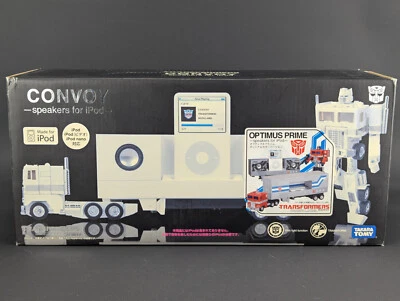 Transformers Music Label G1 Convoy complete Takara iPod Optimus Prime Colors - Image 1 of 4