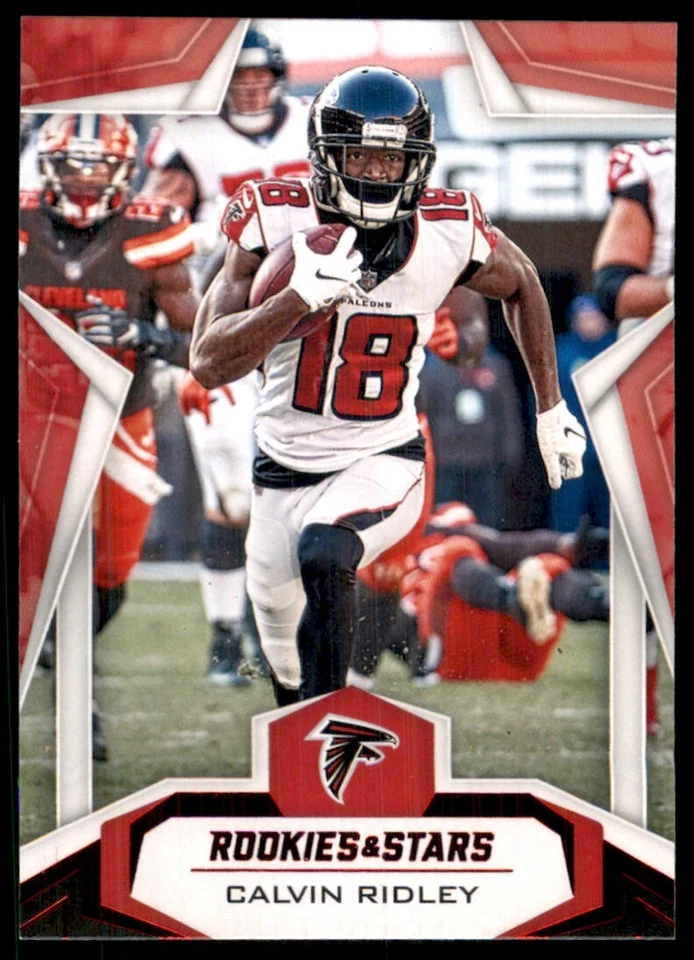 2019 Panini Rookies & Stars Red Calvin Ridley Atlanta Falcons #95 - Image 1 of 2