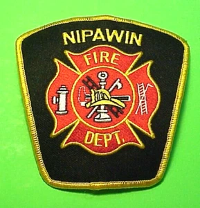 NIPAWIN SASKATCHEWAN CANADA 4 1/8" FIRE DEPT. PATCH FREE SHIPPING!!! - Picture 1 of 1