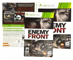Enemy Front - Microsoft Xbox 360 - Artwork/Manual Only/No Game - Picture 1 of 1