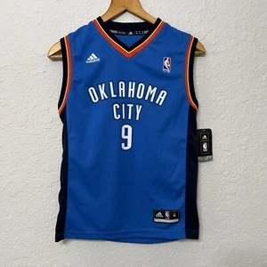 Serge Ibaka Oklahoma City Thunder #9 Adidas Jersey Size M Youth - Picture 1 of 7