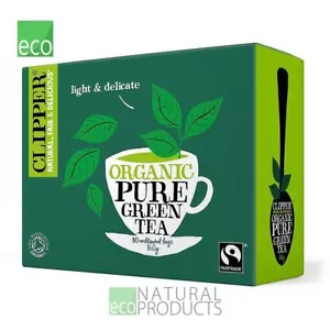 Clipper Organic Pure Green Tea 80 bags - Picture 1 of 1