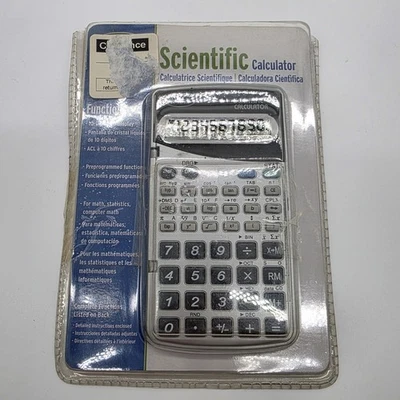 LeWORLD Scientific Calculator 10-Digit LCD Display Preprogrammed Functions NEW S - Image 1 of 4