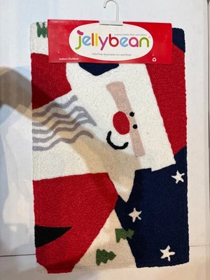Alfombra Jelly Bean Santa on a Snowy Slope 21x33 pulgadas NUEVA A ESTRENAR Foto 1 de 4
