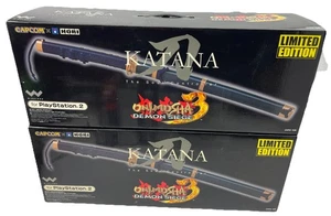 Onimusha 3 Demon Siege Katana Soul Controller Sword PlayStation 2 PS2 Lot   READ - Picture 1 of 3