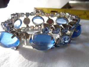 Vintage WEISS Jelly Belly Designer Schmuck Armband - Bild 1 von 7