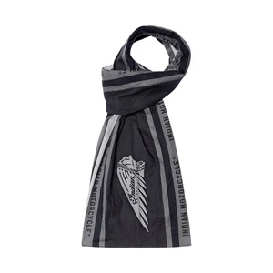 Indian Motorcycle Headdress Cotton Linen Scarf, Black - Picture 1 of 2