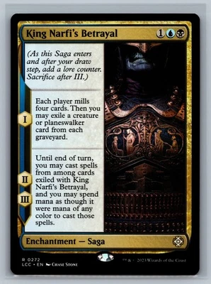 MTG Commander: The Lost Caverns of Ixalan King Narfi's Betrayal #0272 TCG CCG - Image 1 of 2