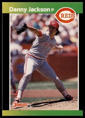 1989 Donruss #124b Danny Jackson - Image 1 of 2