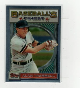 Alan Trammell Topps Finest #18 1993 envío gratuito (F2925) - Imagen 1 de 1