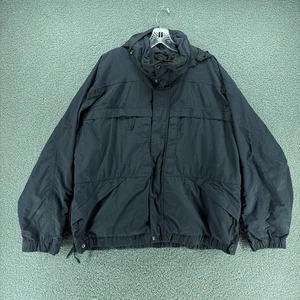 511 Tactical Series Jacket Mens XL Hooded Navy Blue Pockets Concealed Carry 2A - Picture 1 of 8