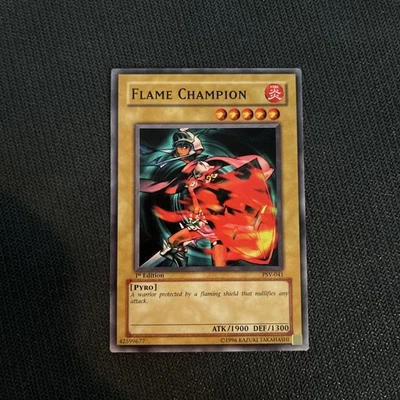 Flame Champion PSV-041 Pharaoh's Servant 1st Edition LP Common - Image 1 of 2