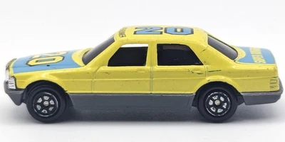 Yat Ming Mercedes Benz Yellow & Blue Super Runner #20 - 1/64 Diecast Race Car - Image 1 of 4