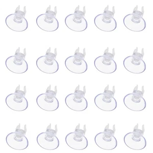  20 Pcs Aquarium Suction Cup Clamp Water Pipe Fixing Clip Fish Tank - Picture 1 of 12