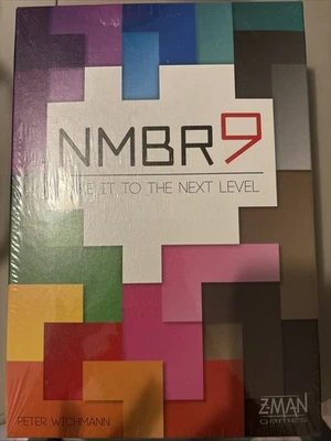 NMBR9 Board Game Take It To The Next Level Z-Man Games Card Puzzle NEW SEALED - Image 1 of 2