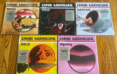 Ennio Morricone - Themes I, II, III, IV, V Color Vinyl Complete Set Limited Ed - Image 1 of 4
