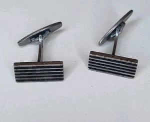 Vantage hans hanson Danish 925S silver cufflinks Denmark 12g - Picture 1 of 11