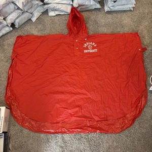 Storm Duds Vintage Indiana University Heckklappe Regenponcho Einheitsgröße Einheitsgröße - Bild 1 von 12