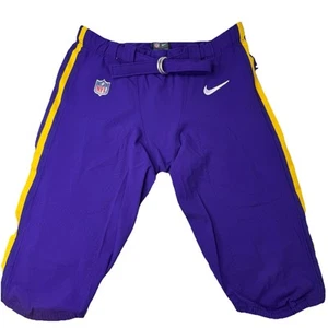 Minnesota Vikings Nike Authentic Team Issued Purple Pants NFL Waist Size 36 - Picture 1 of 11