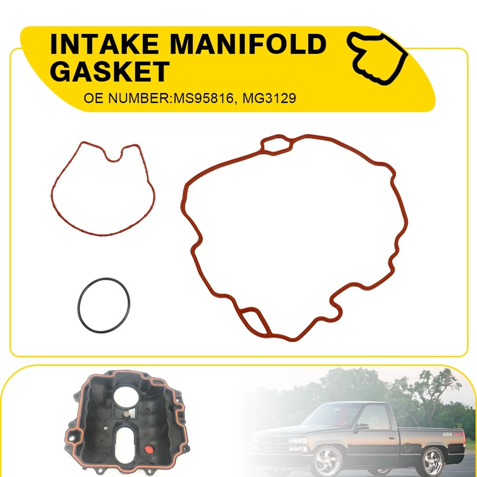 Junta de admisión plenum colector de auto para Chevrolet K1500 1996-1997 Base6 cil 4,3 L Foto 1 de 4