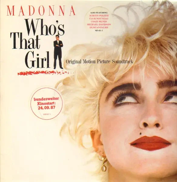 Madonna Whos That Girl NEAR MINT Sire Vinyl LP - Bild 1 von 1