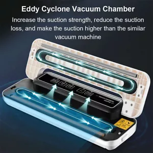 Commercial Vacuum Sealer Machine Seal Meal Food Saver System Tool With Free Bags - Picture 1 of 20