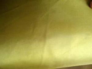#57 SILKY POLYESTER HABUTAI CHINA SILK GREENY BEIGE 4yd - Picture 1 of 2