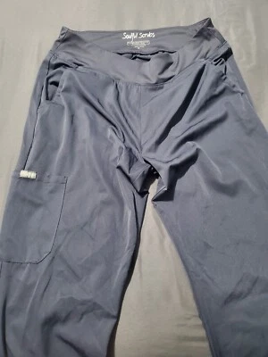 Pewter Gray, Soulful Scrub Pants, Size M, Item 12 - Image 1 of 4