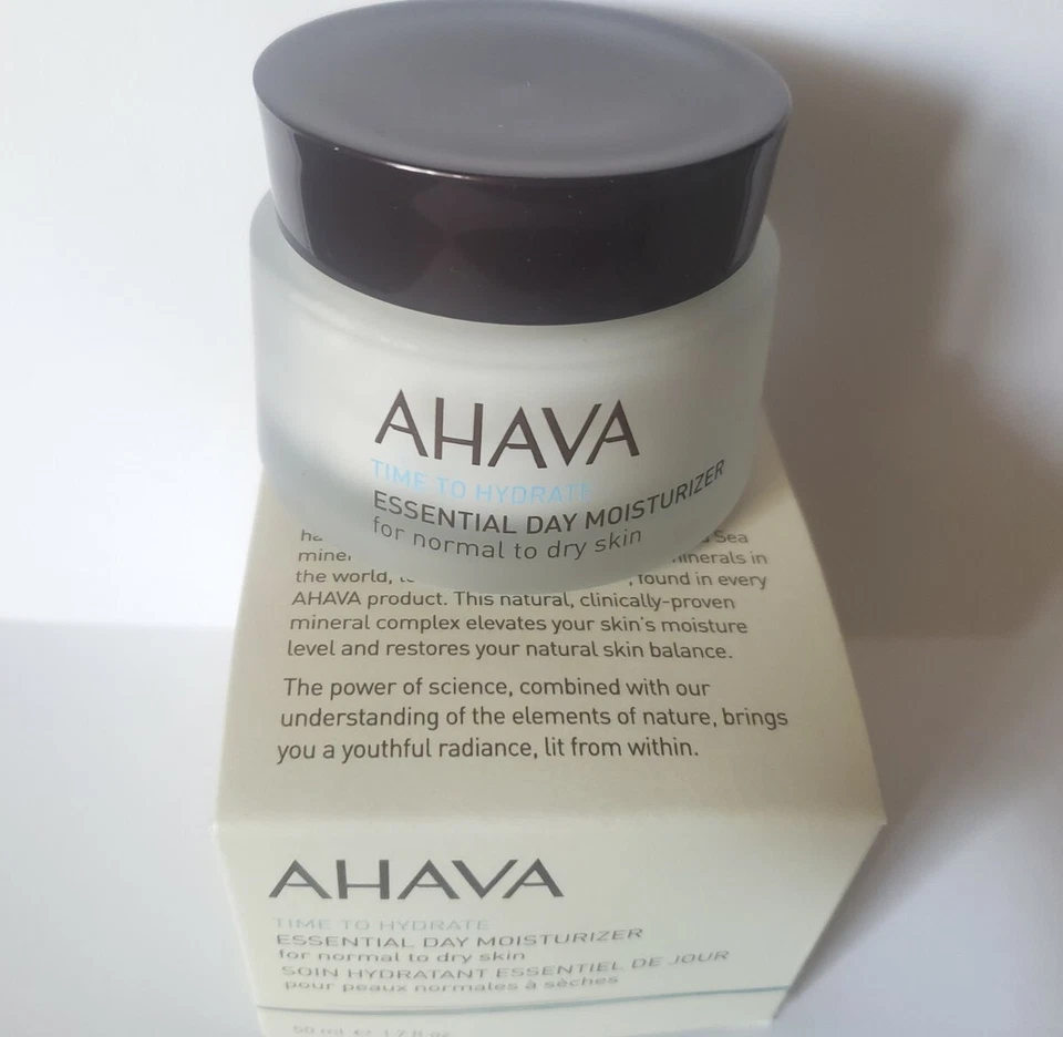 AHAVA Essential Day Moisturizer Normal to Dry Skin 1.7oz