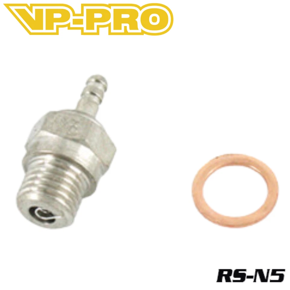 VP-PRO N5 Glow Plug No.5 Nitro RC Engine Part 1/10 1/8 SCT Buggy Truggy Racing - Image 1 of 1