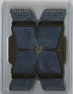 2007 2007-08 SPx Force Quad Holograms #F4 Mr. Hockey/Heatley/Iginla/St Louis