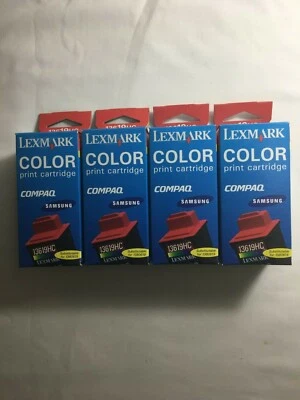 LEXMARK  13619HC  Color Print Cartridge - NEW Sealed  (Lot of 4) - Image 1 of 4