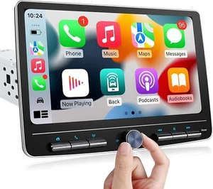 Car Stereo Single Din WiFi Android 10 Inch Detachable Floating Touch Screen 2+32 - Picture 1 of 11
