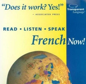 French Now 5 Master Program Package PC MAC CD transparent language words survive - Picture 1 of 1
