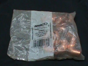 NIBCO #CP607-2   90-degree Copper  1/2 sweat 10 pack LQQK!! - Picture 1 of 4