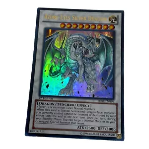 Yu-Gi-Oh! Azure-Eyes Silver Dragon SDBE-EN040 (Ultra Rare) - PLAYED - Bild 1 von 10
