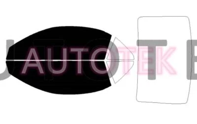 PreCut Film Front 2 Door Windows Any Tint Shade For Mercedes-Benz SLK 2012-2016 - Image 1 of 4