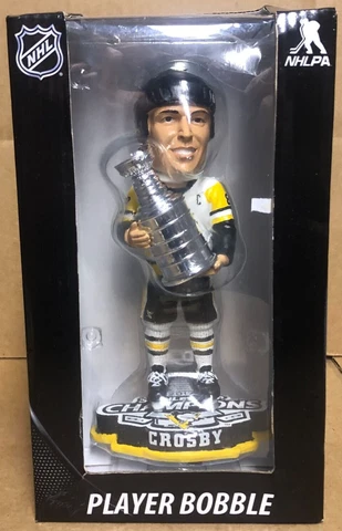 Sidney Crosby NEW Bobblehead Bobble Head Stanley Cup 2017 FOCO 8" LICENSED Cover